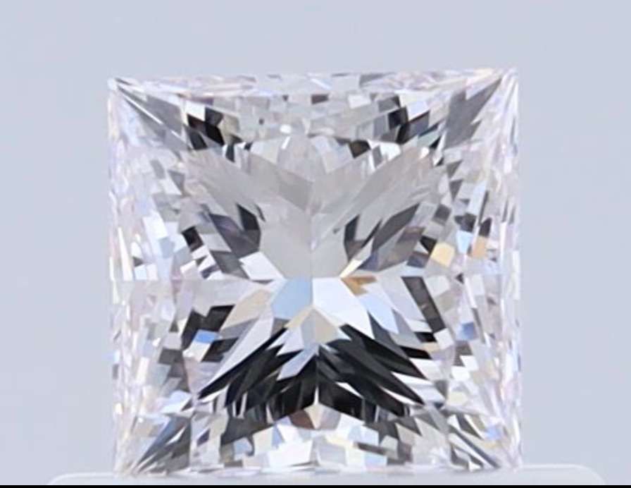 Square Faint Pink Natural Diamond 0.51ct VVS2 loose diamond