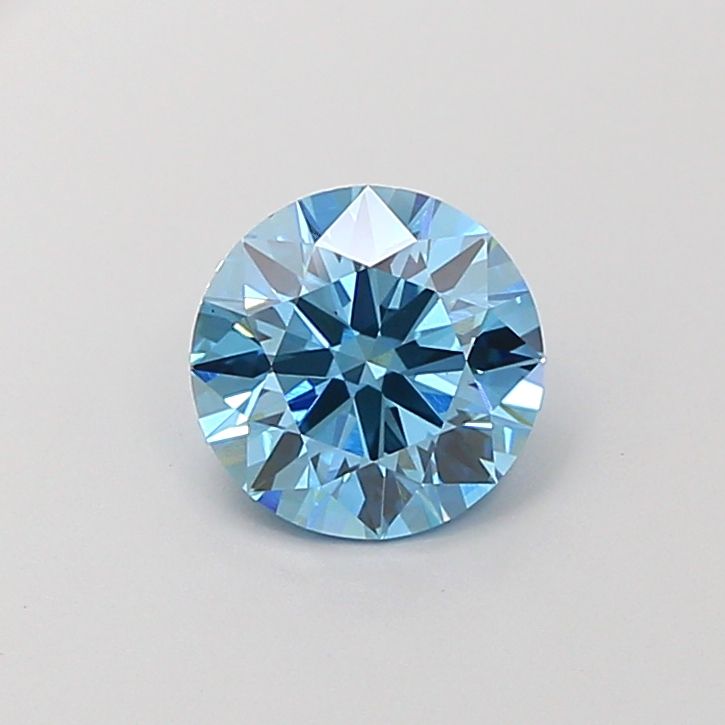 Round Fancy Vivid Blue Lab-grown Diamond 1.7ct VVS2 loose diamond