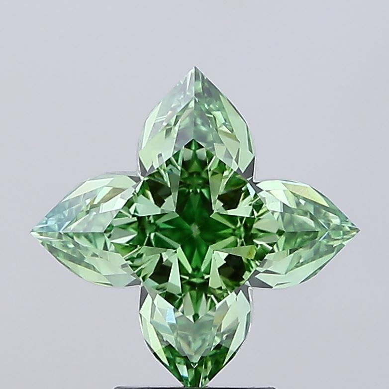 Other Fancy Vivid Green Lab-grown Diamond 2.95ct VS1 loose diamond
