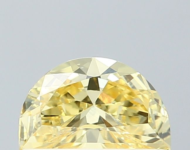 Half Moon Fancy Intense Yellow Lab-grown Diamond 0.36ct VS2 loose diamond