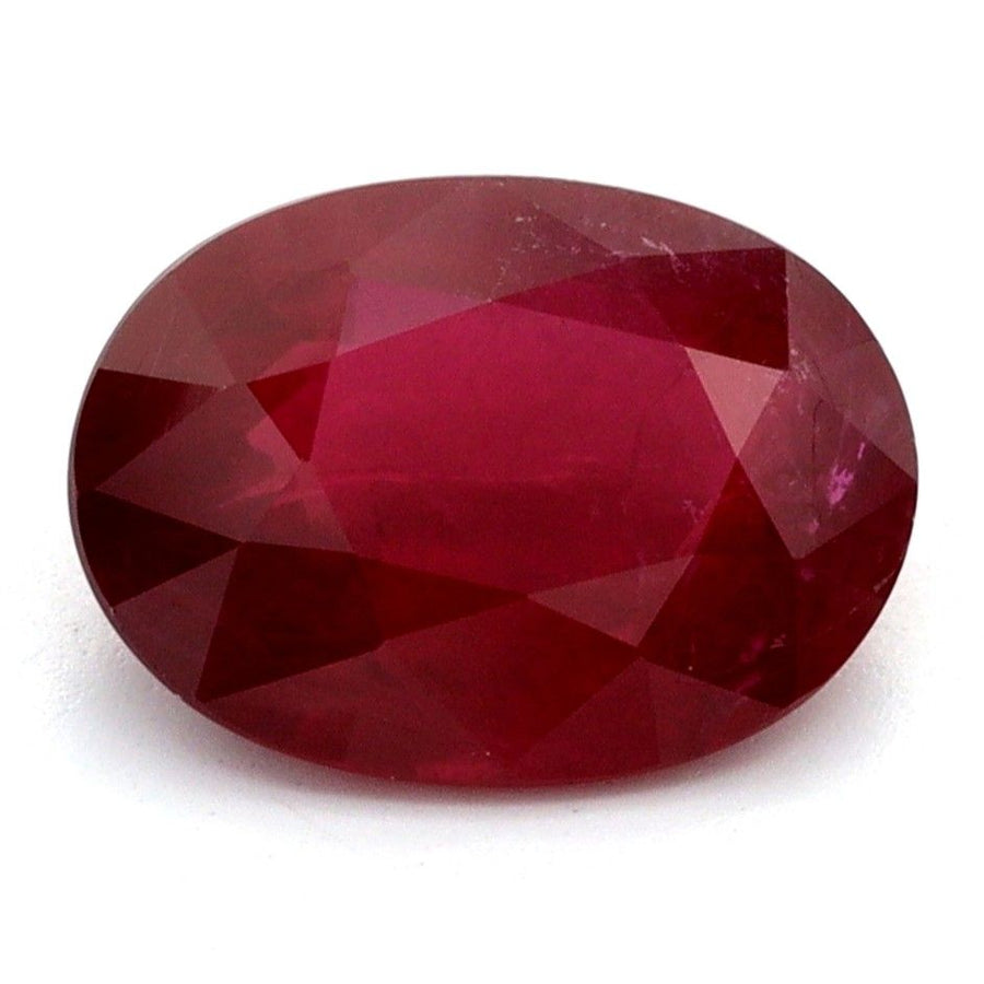 Oval Red Ruby 1.51ct loose gemstone