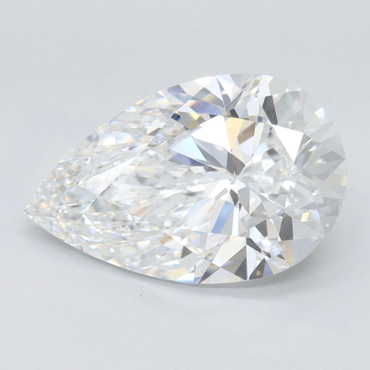 Pear Lab-Grown Diamond 3.29ct D IF