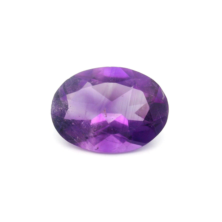 Oval Purple Amethyst 6.03ct loose gemstone