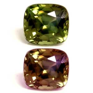 Cushion Green Alexandrite 0.47ct loose gemstone