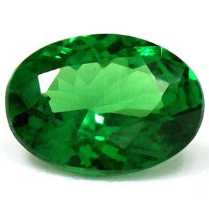 Oval Green Garnet 1.11ct loose gemstone