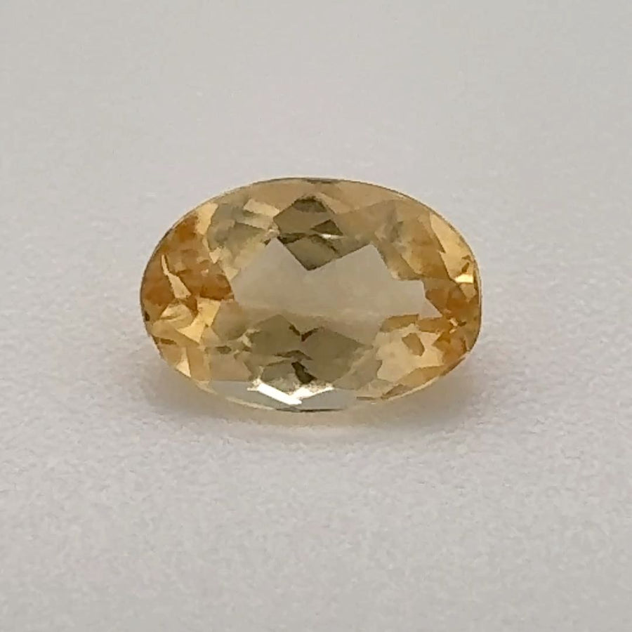 Oval Yellow Topaz 0.57ct loose gemstone
