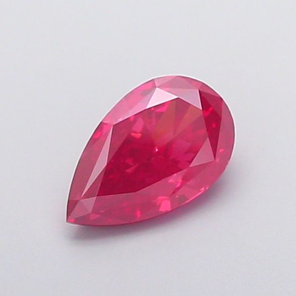 Pear Fancy Vivid Red Lab-grown Diamond 1.52ct VVS2 loose diamond