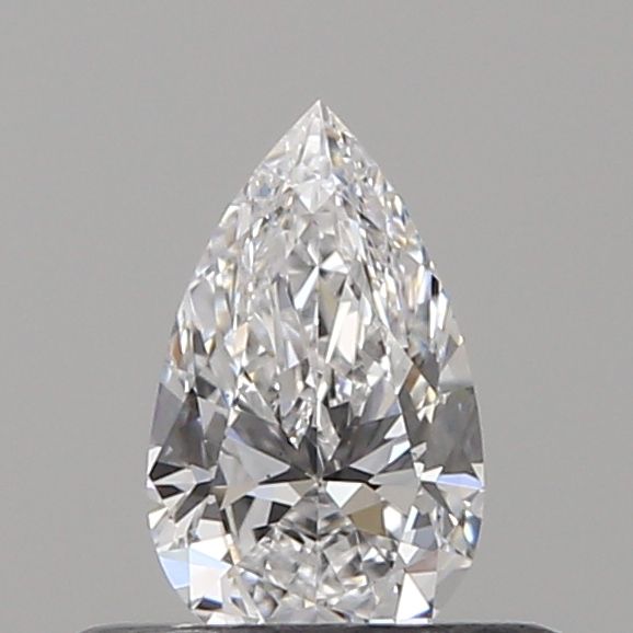 Pear Natural Diamond 0.33ct D IF