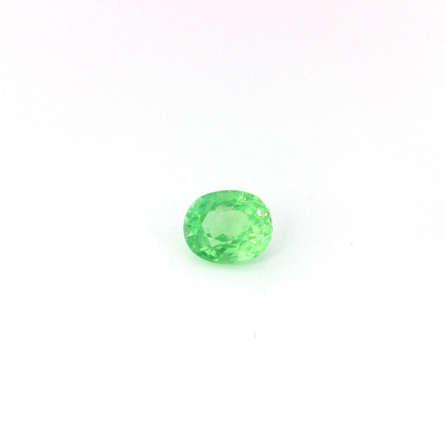 Oval Green Garnet 0.51ct loose gemstone