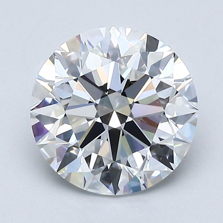Round Natural Diamond 1.70ct E VVS2