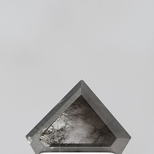 Shield Salt And Pepper Natural Diamond 0.52ct VVS2 loose diamond
