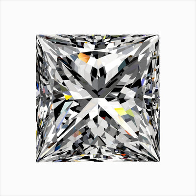 Princess Natural Diamond 0.32ct E VS1