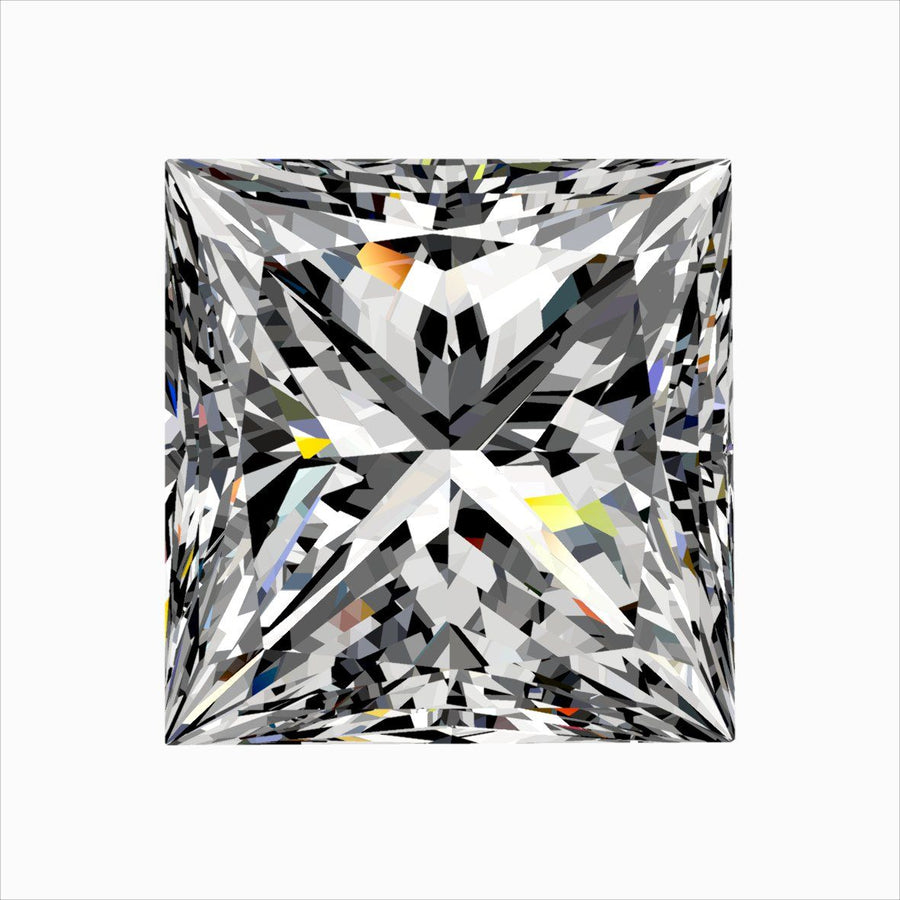 Princess Natural Diamond 0.32ct E VS1