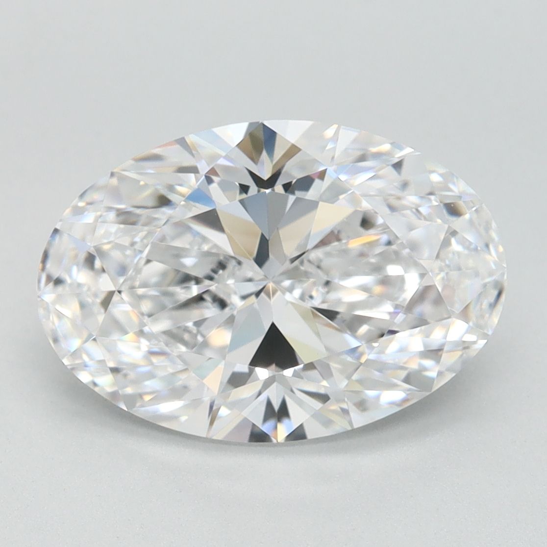 Oval Lab-Grown Diamond 2.64ct D FL