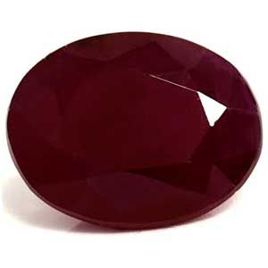 Oval Red Ruby 2.14ct loose gemstone
