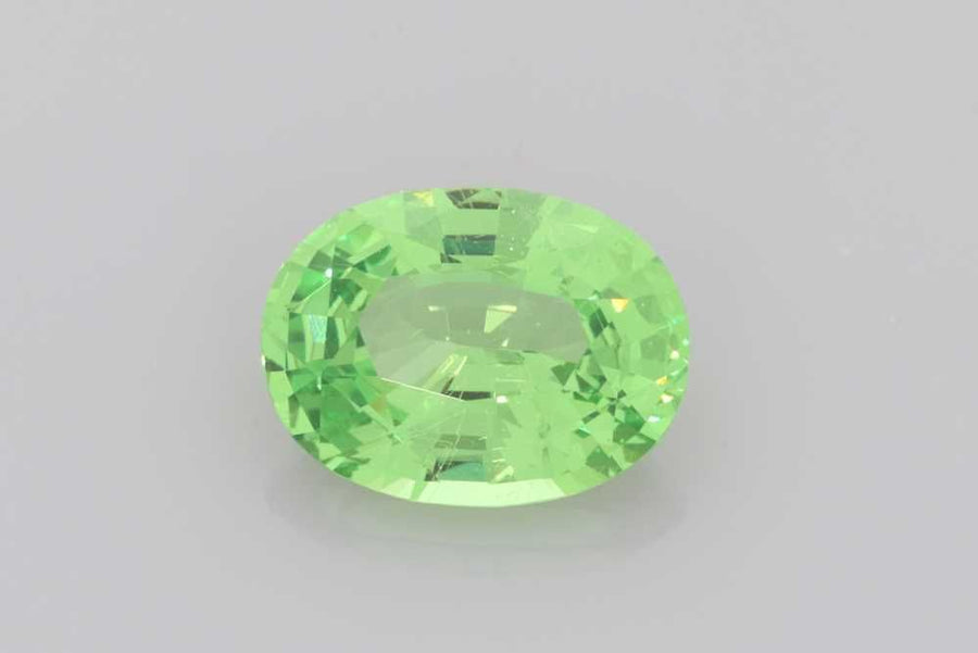 Oval Green Garnet 2.51ct loose gemstone