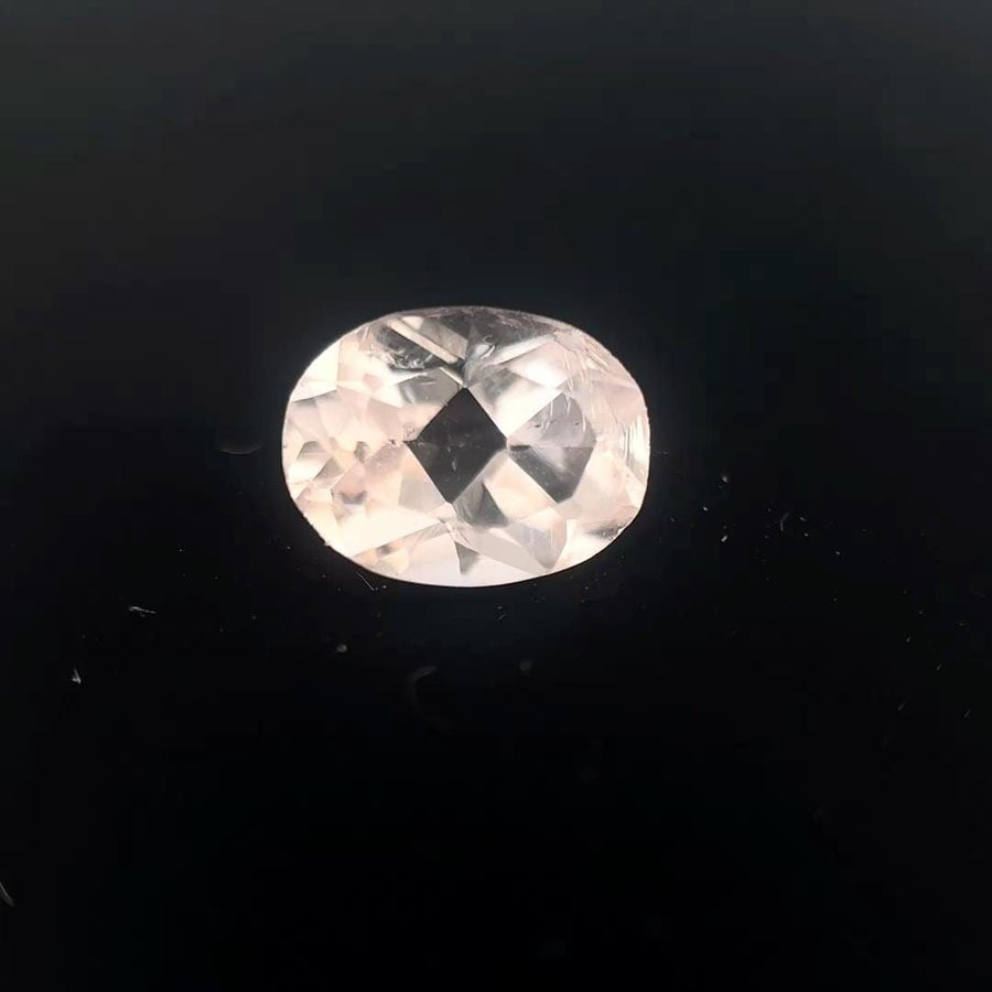 Oval Pink Morganite 1.34ct loose gemstone
