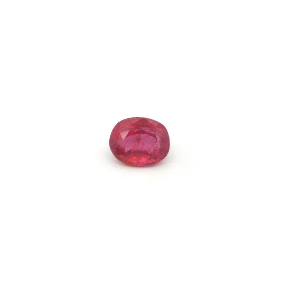 Oval Red Ruby 0.74ct loose gemstone