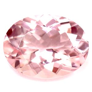 Oval Pink Morganite 1.17ct loose gemstone