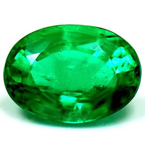 Oval Green Emerald 1.67ct loose gemstone