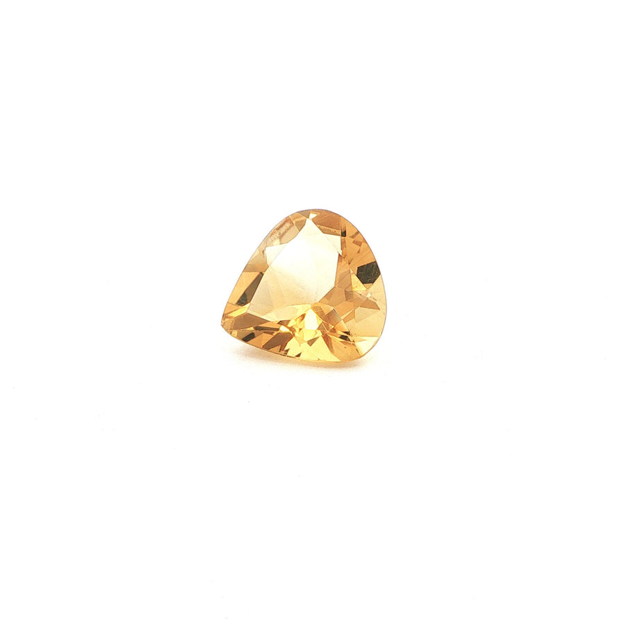 Pear Yellow Citrine 5.08ct loose gemstone