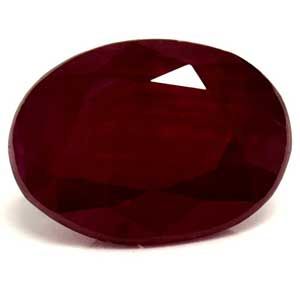 Oval Red Ruby 1.6ct loose gemstone