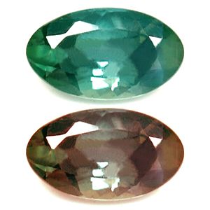 Oval Green Alexandrite 0.28ct loose gemstone