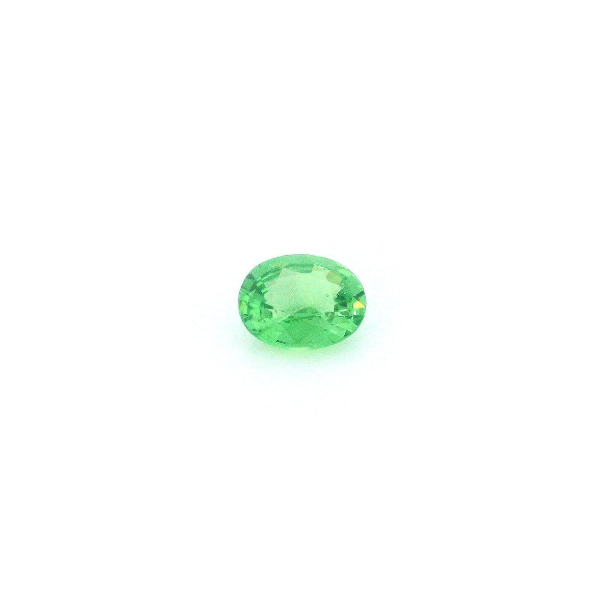 Oval Green Garnet 0.39ct loose gemstone