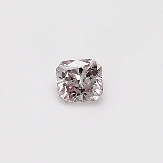 Radiant Light Pink Natural Diamond 0.15ct I1 loose diamond