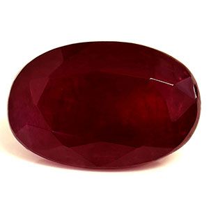Oval Red Ruby 1.67ct loose gemstone