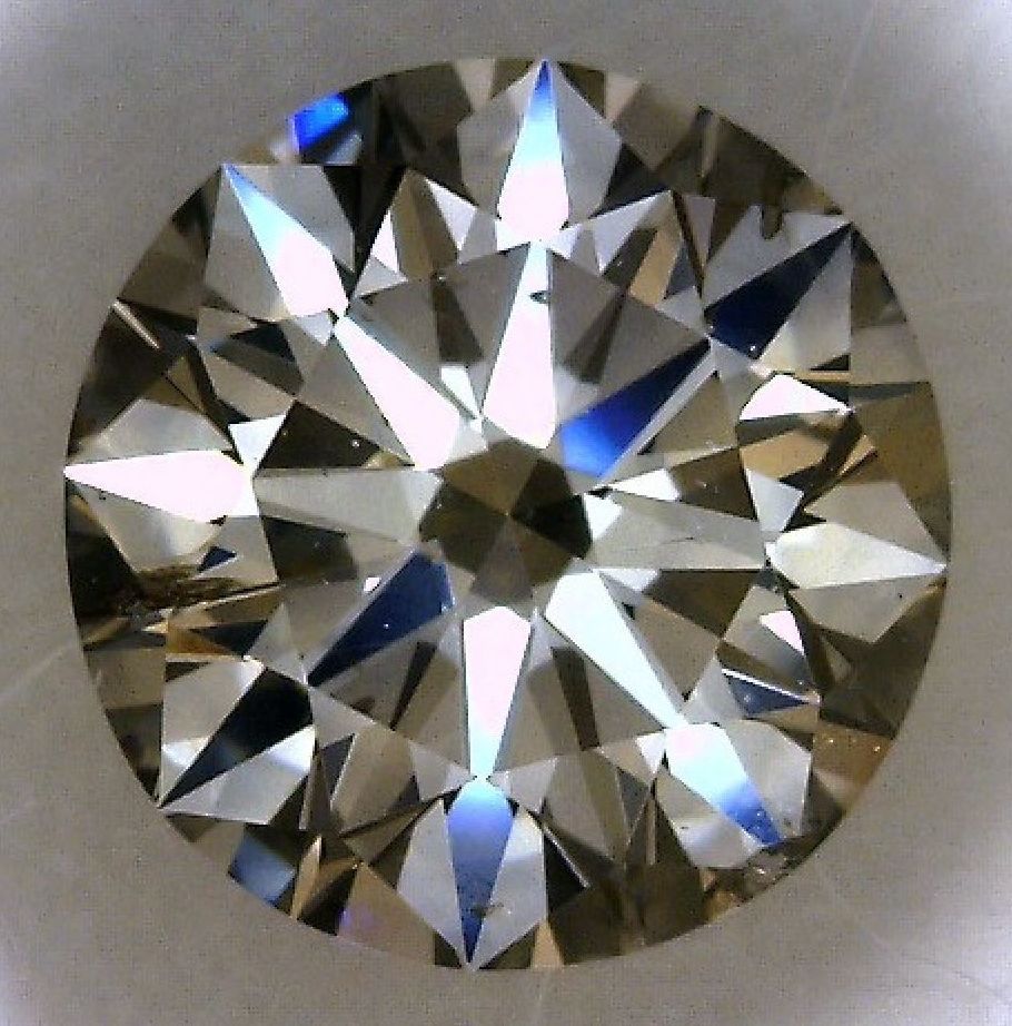 Round Fancy Gray Natural Diamond 0.75ct I1 loose diamond