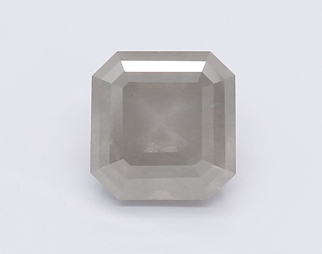 Square Emerald Fancy Light Gray Natural Diamond 1.99ct loose diamond