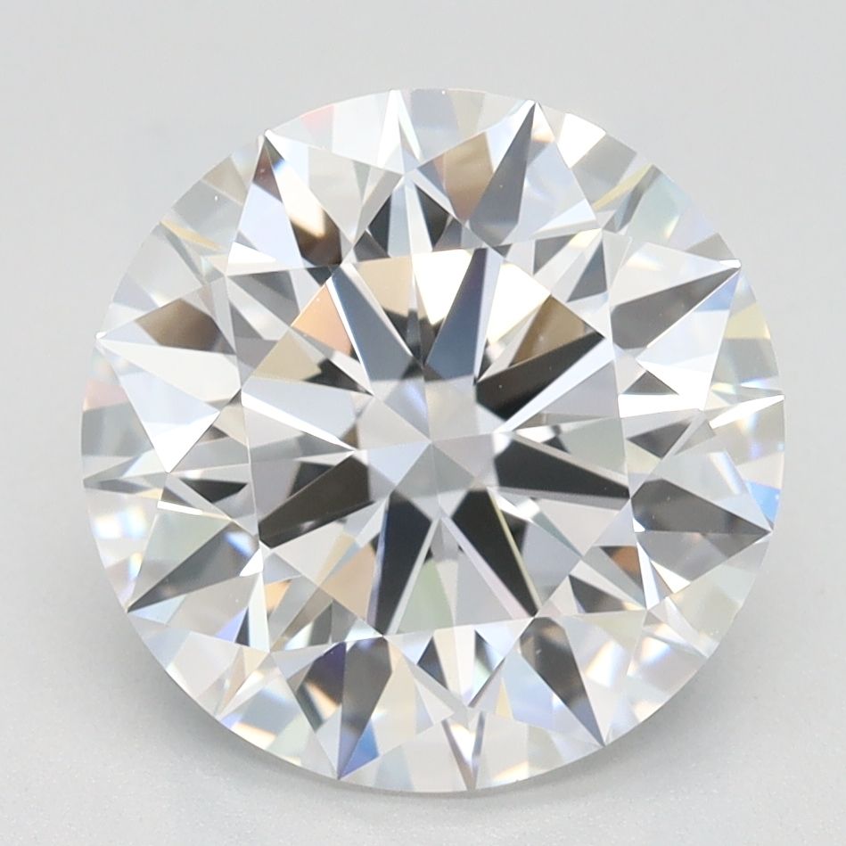 Round Lab-Grown Diamond 3.13ct D IF