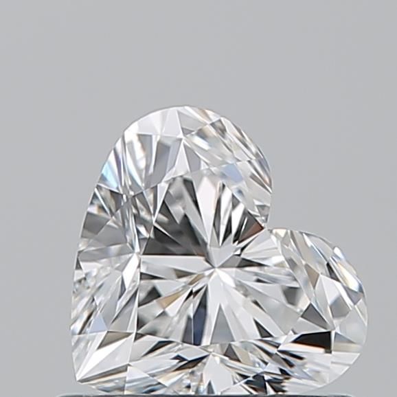 Heart Natural Diamond 0.71ct F IF
