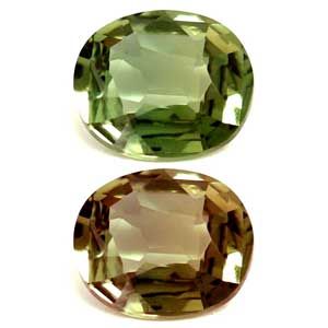 Oval Green Alexandrite 0.7ct loose gemstone