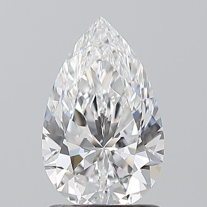 Pear Natural Diamond 1.20ct D VVS1