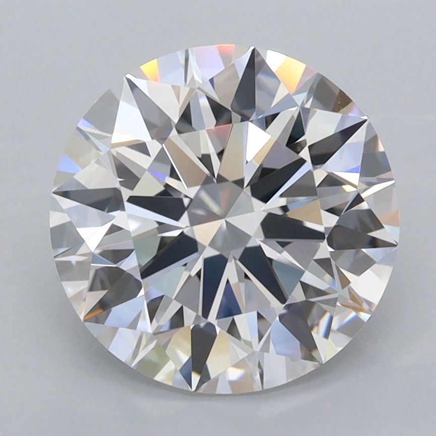 Round Lab-Grown Diamond 3.09ct D FL