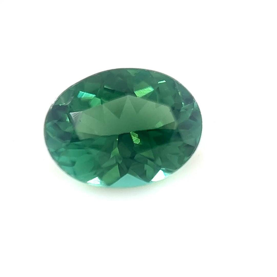 Oval Green Tourmaline 0.65ct loose gemstone