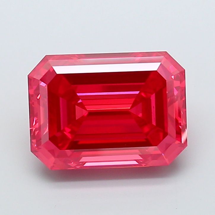 Emerald Fancy Vivid Red Lab-grown Diamond 9.35ct VS1 loose diamond