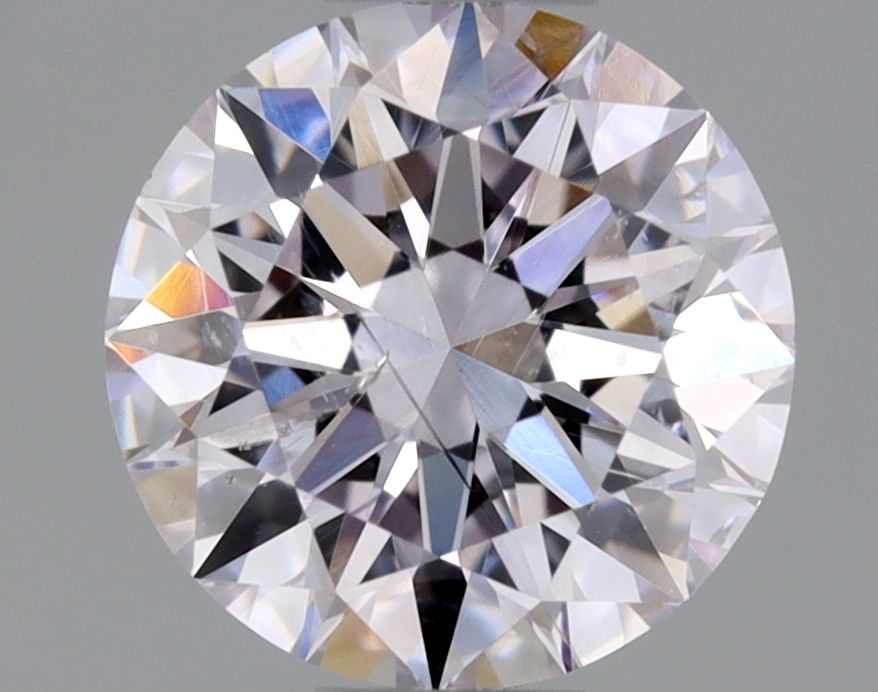 Round Faint Pink Natural Diamond 0.5ct SI2 loose diamond