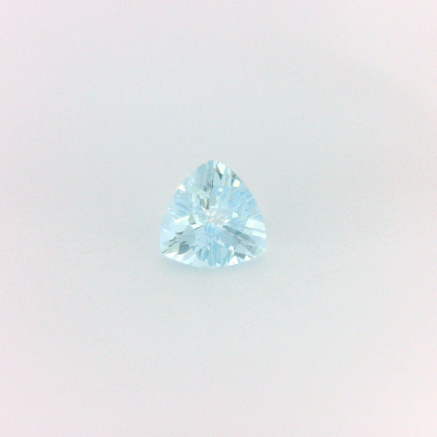 Triangular Blue Aquamarine 0.64ct loose gemstone