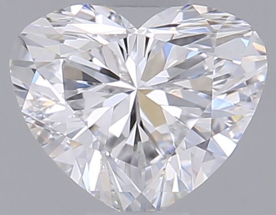 Heart Natural Diamond 0.42ct D VVS2