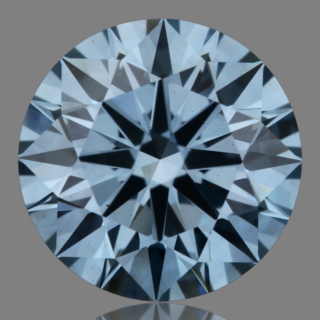 Round Fancy Vivid Blue Lab-grown Diamond 1.54ct VS1 loose diamond
