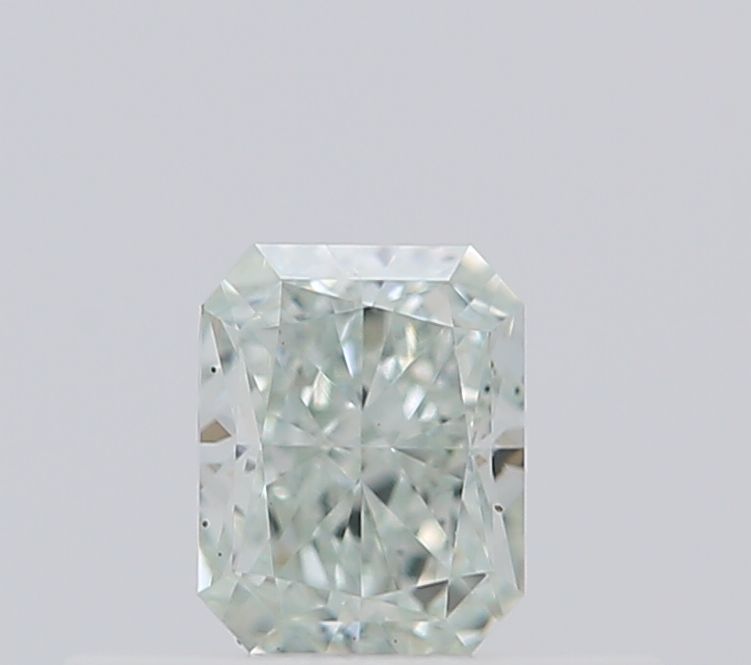 Radiant Fancy Light Green Natural Diamond 0.31ct VS1 loose diamond