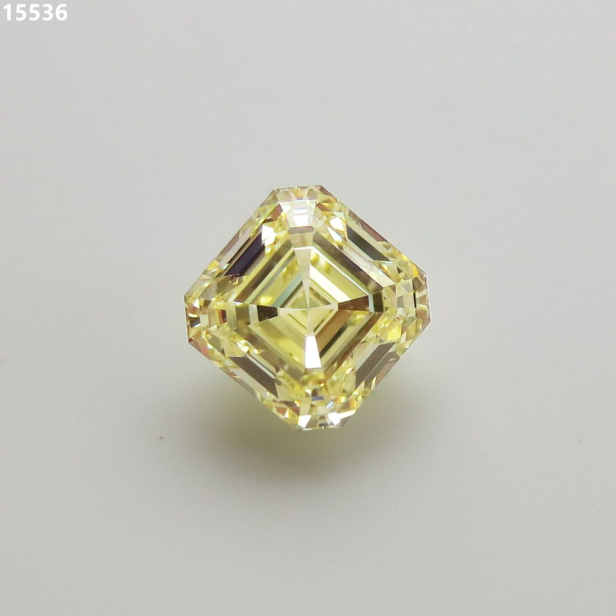 Asscher Fancy Yellow Natural Diamond 2.02ct VS2 loose diamond