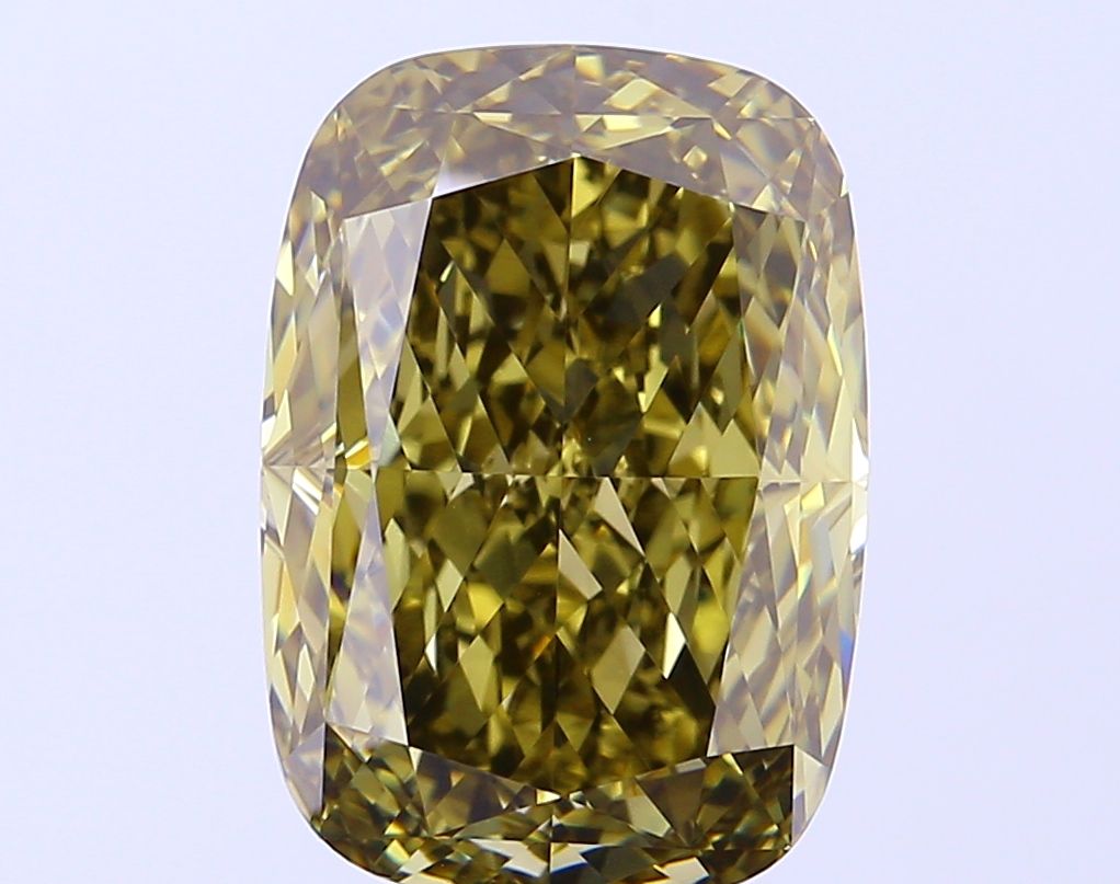 Cushion Brown Lab-grown Diamond 7.75ct VVS2 loose diamond