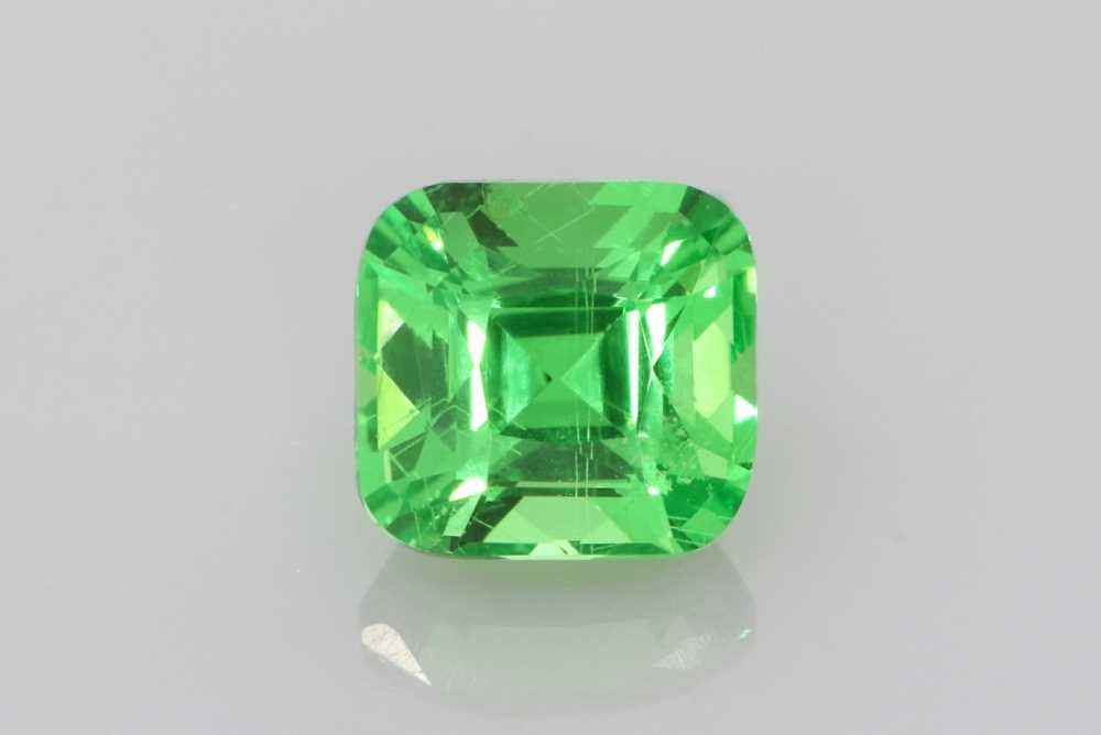 Cushion Green Garnet 1.52ct loose gemstone