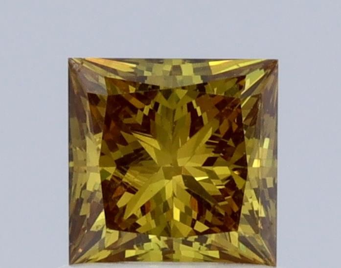 Princess Brown Lab-grown Diamond 0.94ct SI1 loose diamond