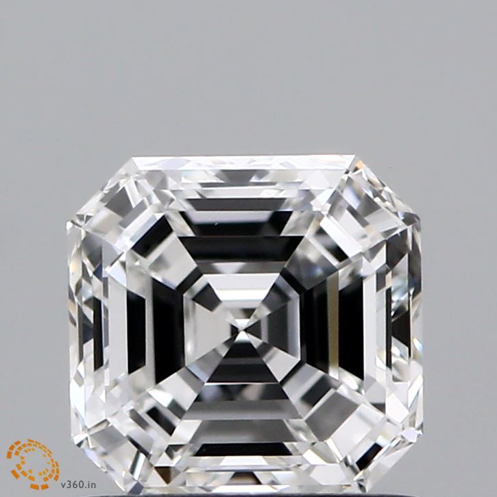 Asscher Natural Diamond 1.01ct F VS1