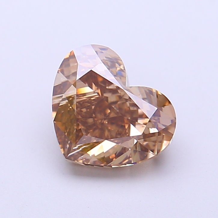 Heart Fancy Brown Lab-grown Diamond 1.69ct VS1 loose diamond